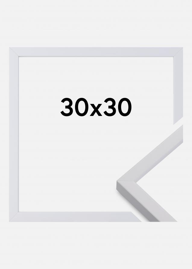 Rahmen Exklusiv Weiß 30x30 cm