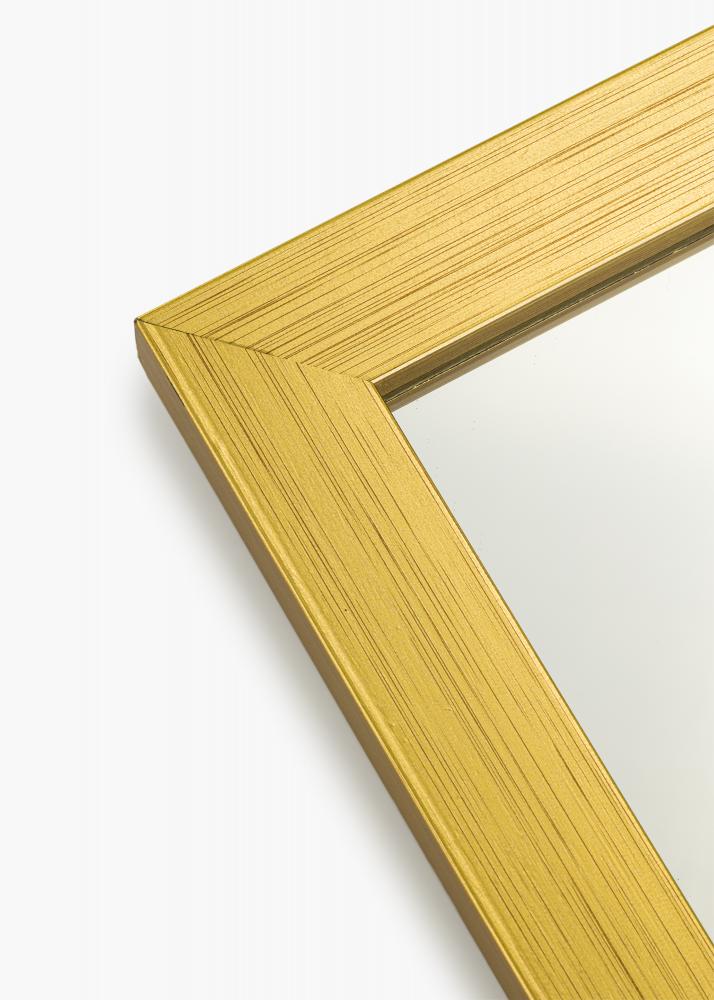Spiegel Gold Wood 50x70 cm