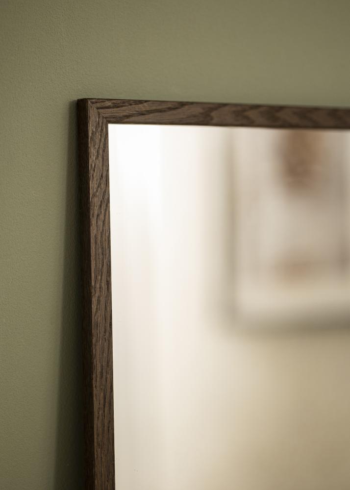 Spiegel Solid Smoked Oak 40x120 cm