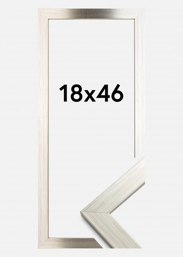 Rahmen Silver Wood 18x46 cm