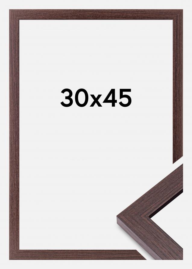 Rahmen Deco Acrylglas Walnuss 30x45 cm
