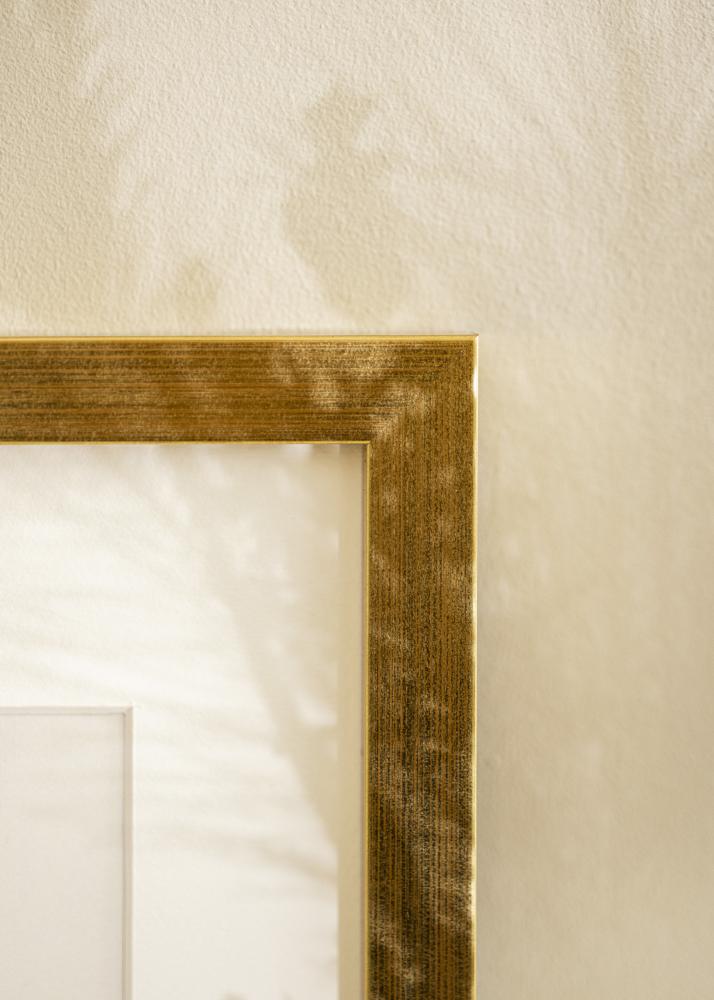 Rahmen Blocky Acrylglas Gold 84,1x118,9 cm (A0)