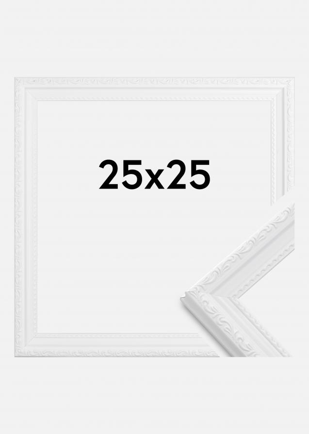 Rahmen Abisko Acrylglas Weiß 25x25 cm