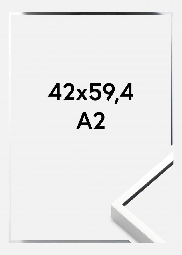 Rahmen Nielsen Premium Alpha Blank Silber 42x59,4 cm (A2)