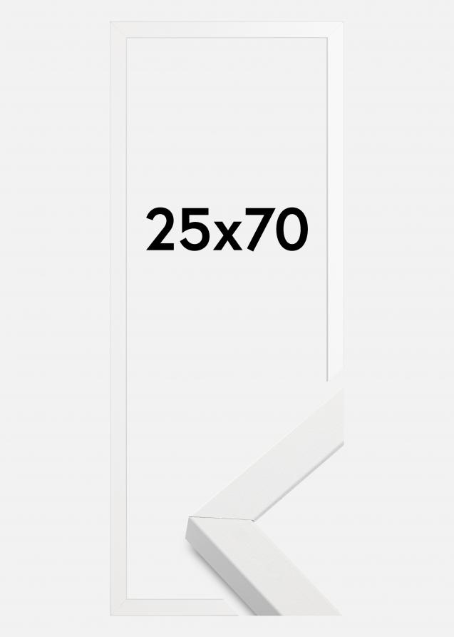 Rahmen Amanda Box Weiß 25x70 cm