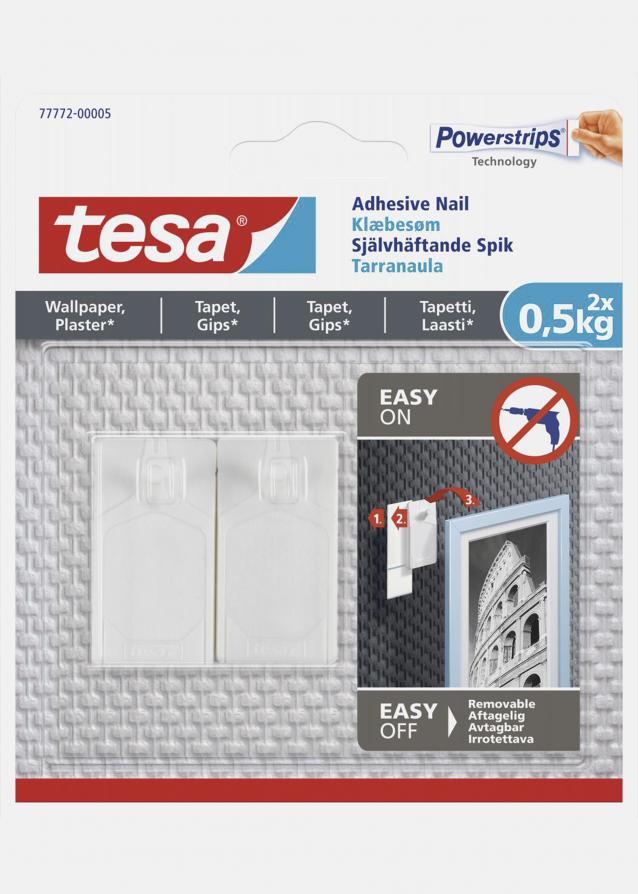 Tesa - selbstklebender Nagel für alle Wandarten (max. 2x0,5kg)