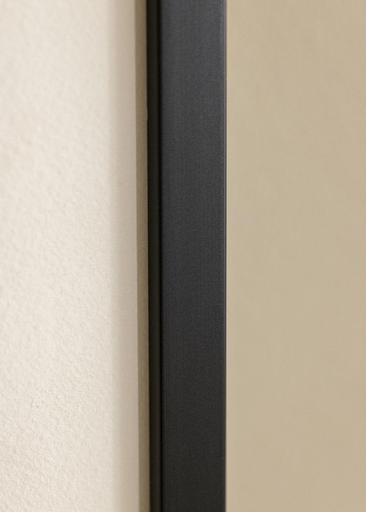 Rahmen E-Line Schwarz 30x40 cm - Passepartout Wei 21x29,7 cm