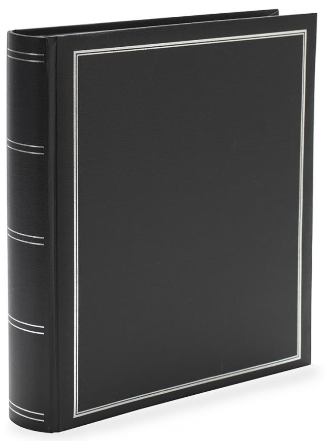Black Line Maxi Album 30x33 cm (100 schwarze Seiten / 50 Blatt)