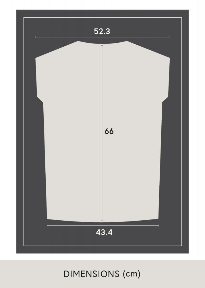 Rahmen Jersey Box Acrylglas Schwarz 60x80 cm