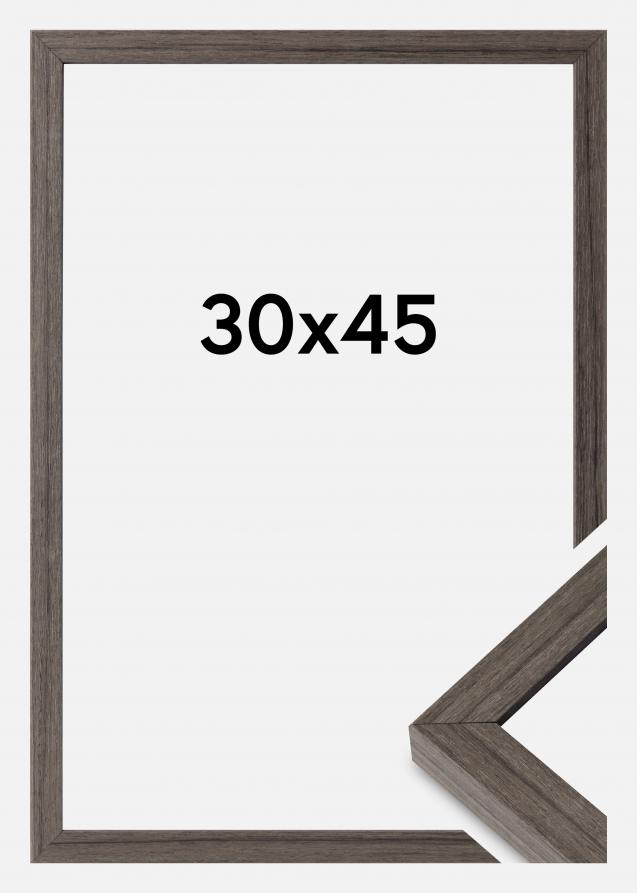 Rahmen Hermes Acrylglas Grey Oak 30x45 cm