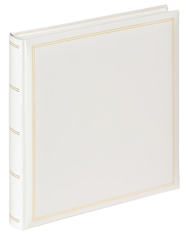 Monza Album Classic Weiß - 34x33 cm (60 weiße Seiten / 30 Blatt)