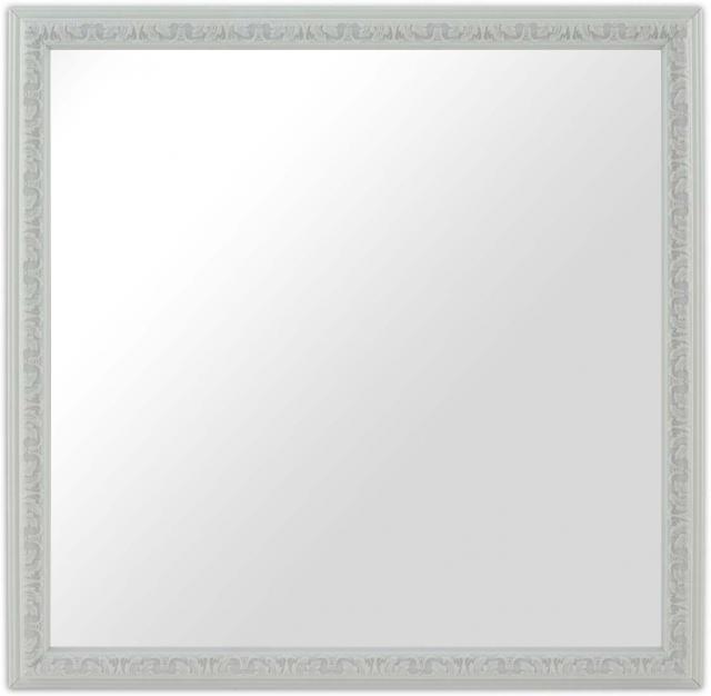 Spiegel Nostalgia Weiß 40x40 cm