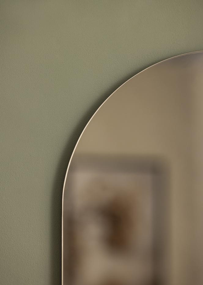 KAILA Spiegel Oval Dark Bronze 35x70 cm