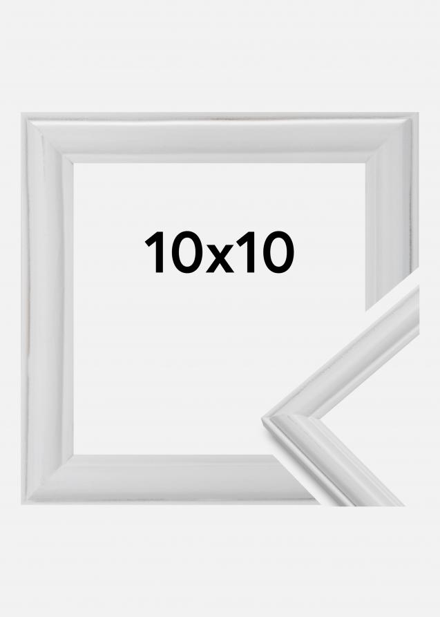 Rahmen Line Weiß 10x10 cm