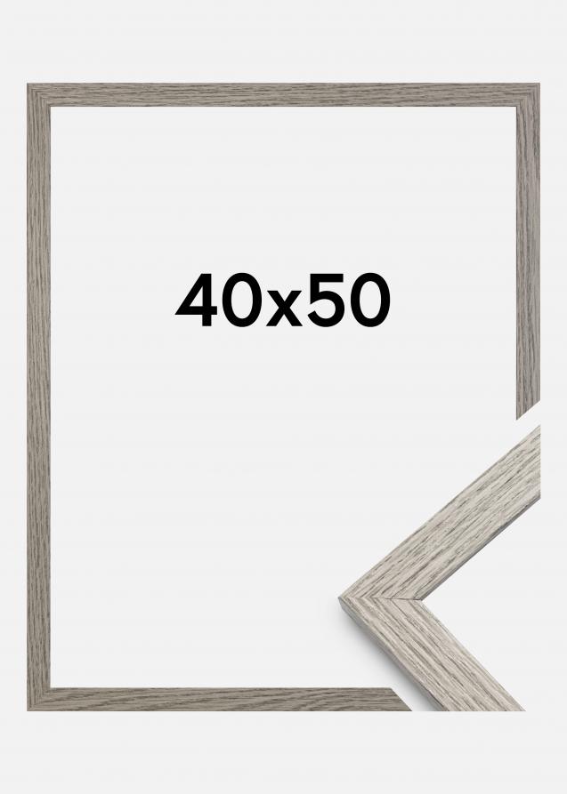 Rahmen Stilren Acrylglas Grey Oak 40x50 cm
