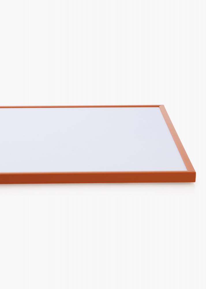 Rahmen New Lifestyle Orange 30x40 cm - Passepartout Wei 8x12 inches