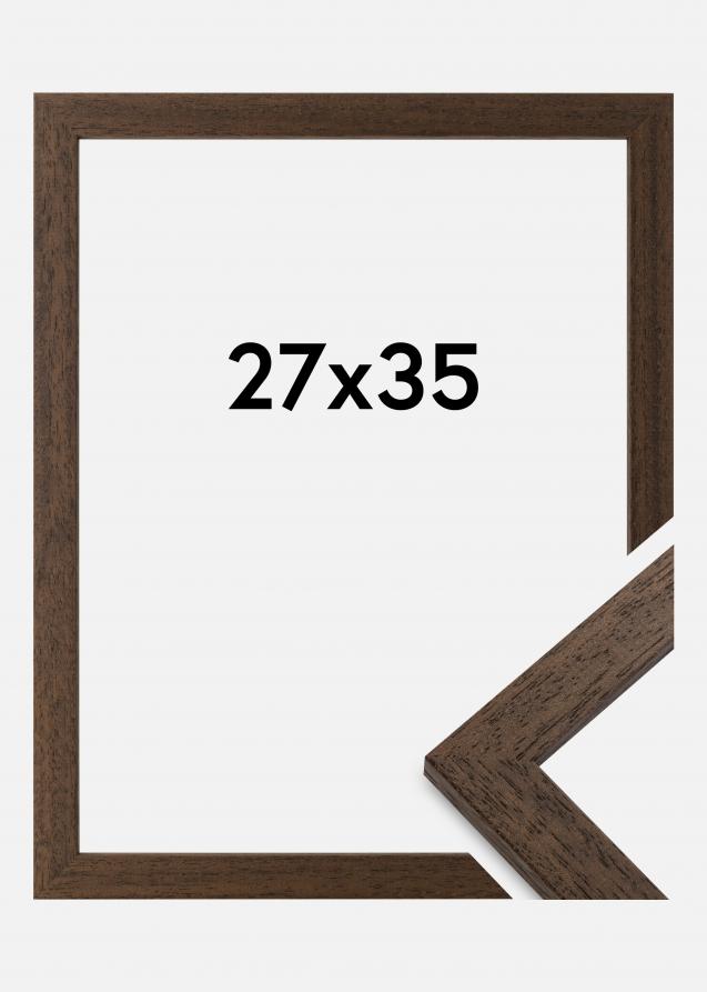 Rahmen Brown Wood 27x35 cm