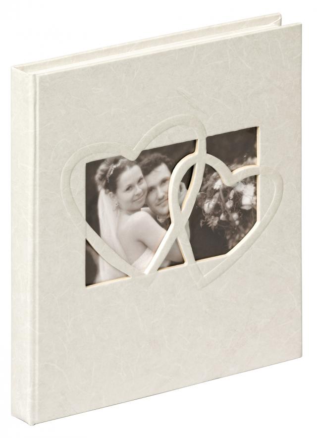 Sweet Heart Gästebuch - 23x25 cm (144 weiße Seiten / 72 Blatt)