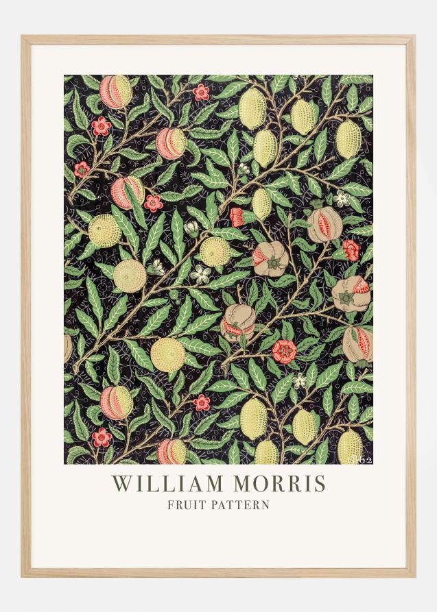 William Morris - Fruit Pattern Poster