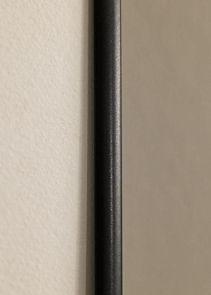 Rahmen Visby Schwarz 30x40 cm - Passepartout Wei 21x29,7 cm (A4)