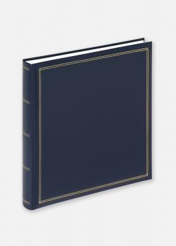Monza Album Classic Blau - 34x33 cm (60 weie Seiten / 30 Blatt)