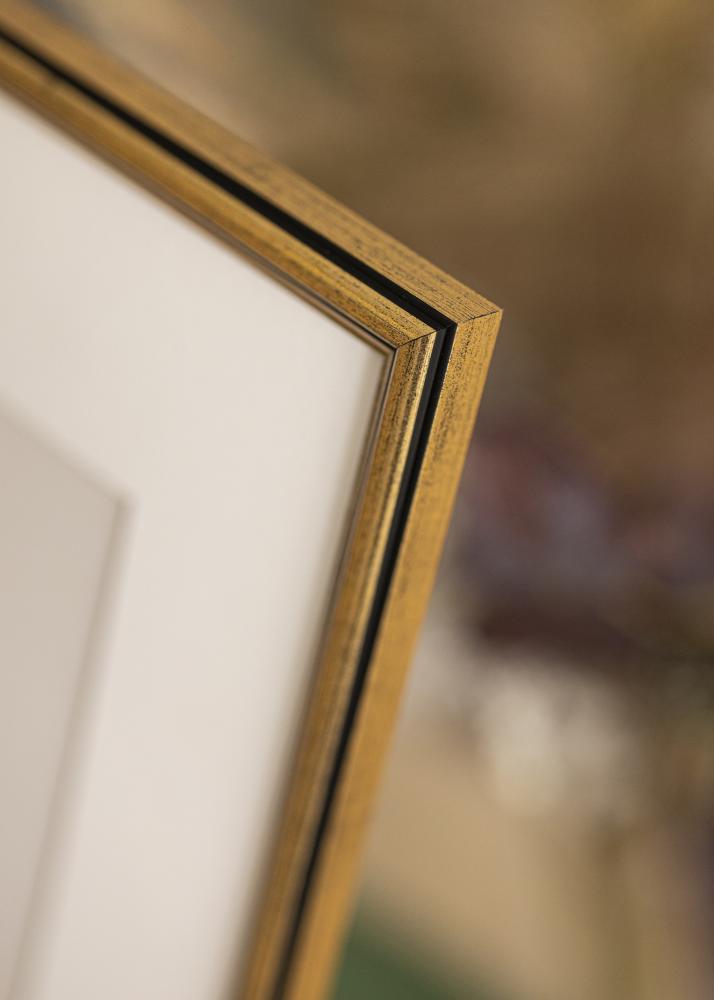 Rahmen Horndal Acrylglas Gold 21x29,7 cm (A4)