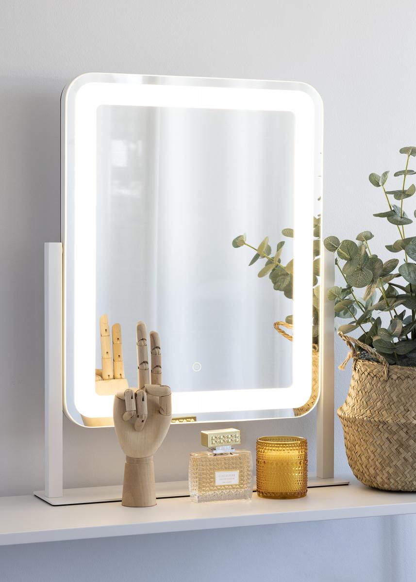 KAILA Kosmetikspiegel III Weiß - 45x60 cm