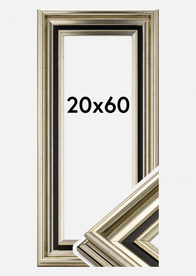 Rahmen Gysinge Premium Silber 20x60 cm