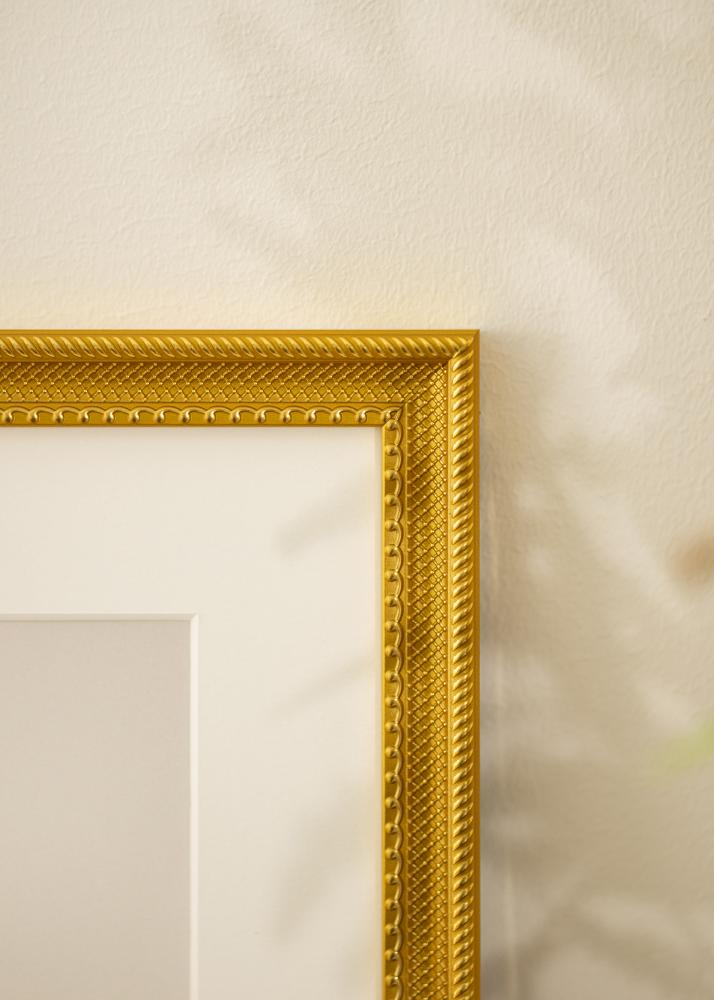 Rahmen Lattice Acrylglas Gold 29,7x42 cm (A3)