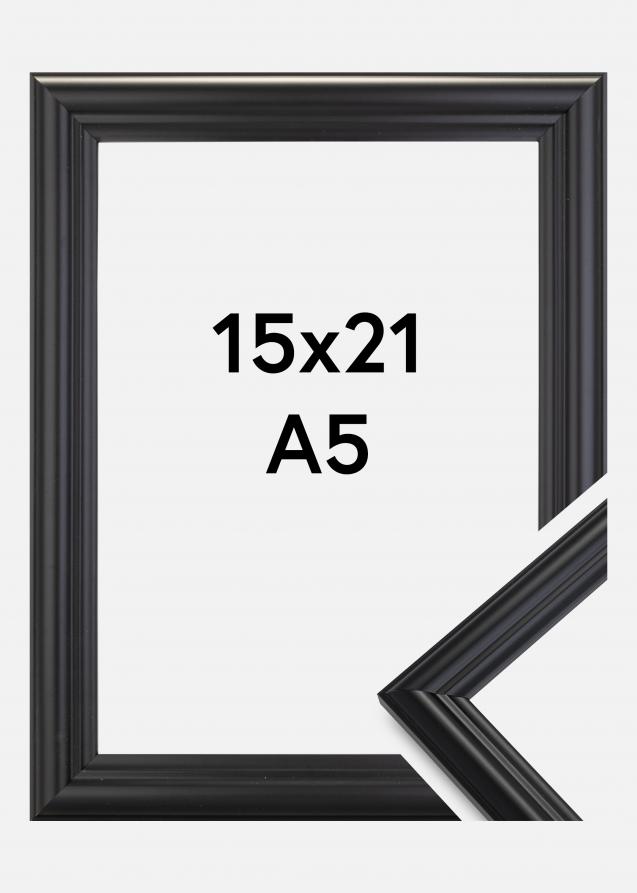 Rahmen Siljan Schwarz 15x21 cm (A5)