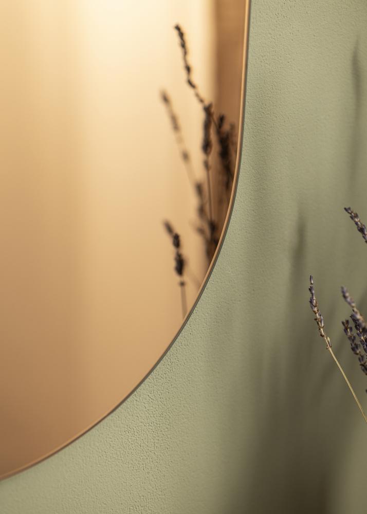 KAILA Spiegel Oval Rose Gold 35x70 cm