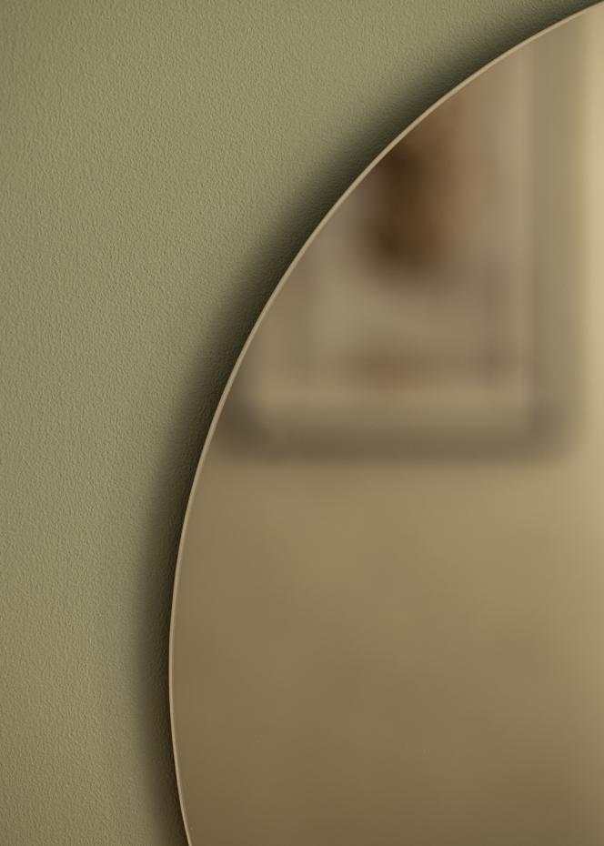 KAILA Runder Spiegel Dark Bronze 50 cm 