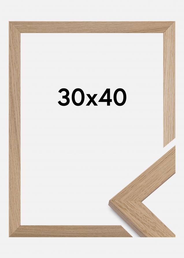 Rahmen Trendline Acrylglas Eiche 30x40 cm
