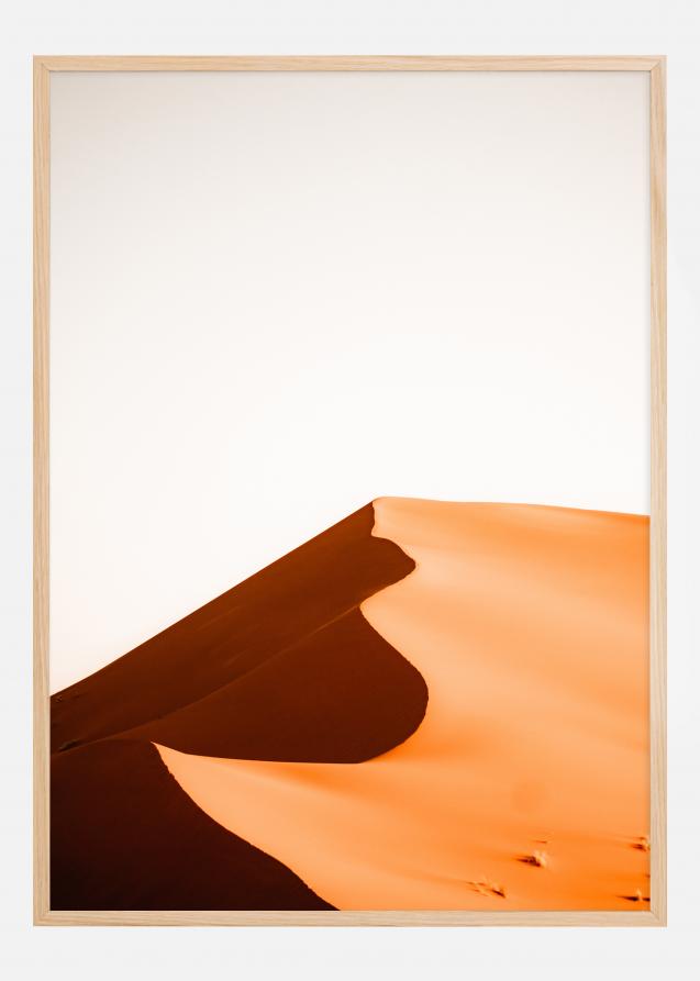 Orange desert Poster