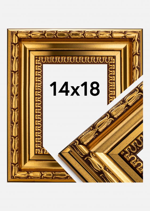 Rahmen Birka Premium Gold 14x18 cm