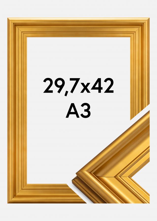 Rahmen Mora Premium Gold 29,7x42 cm (A3)