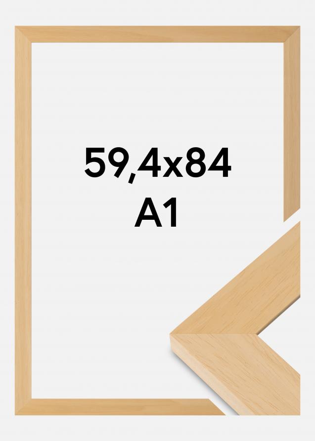 Rahmen Juno Acrylglas Holz 59,4x84 cm (A1)