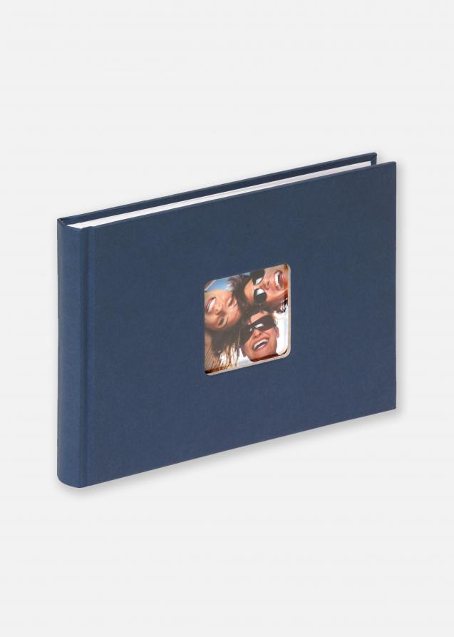Fun Album Blau - 22x16 cm (40 weiße Seiten / 20 Blatt)