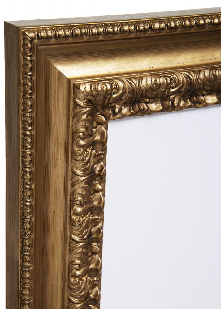 Spiegel Drottningholm Gold III - Magefertigt