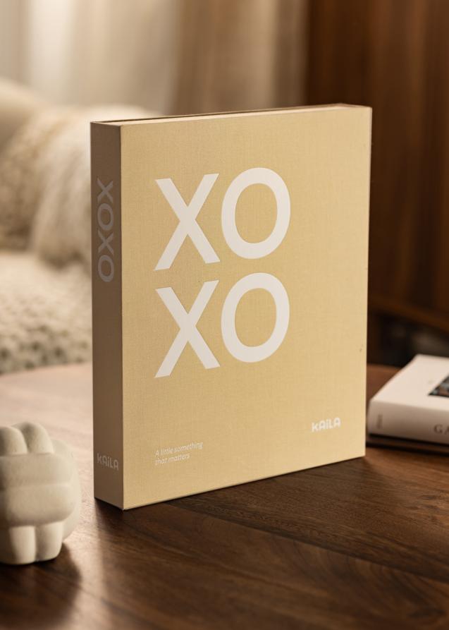 KAILA XOXO Nude - Coffee Table Photo Album (60 Schwarze Seiten)