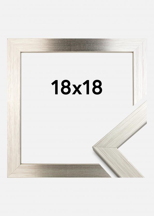 Rahmen Silver Wood 18x18 cm