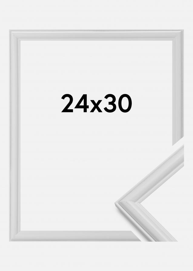 Rahmen Line Weiß 24x30 cm
