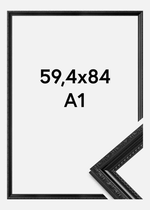 Rahmen Abisko Acrylglas Schwarz 59,4x84 cm (A1)