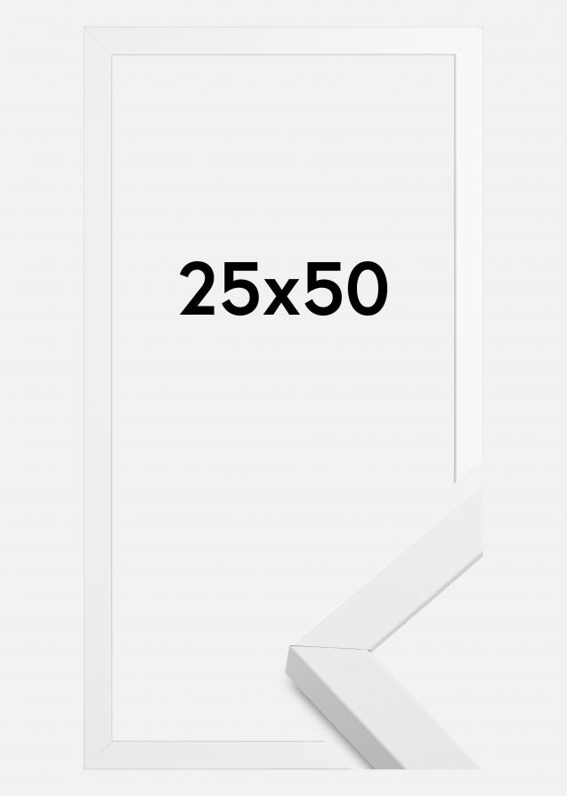 Rahmen Amanda Box Weiß 25x50 cm