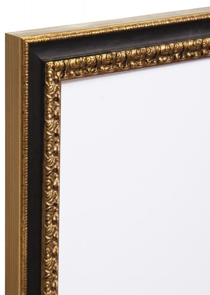Spiegel Drottningholm Gold II - Magefertigt
