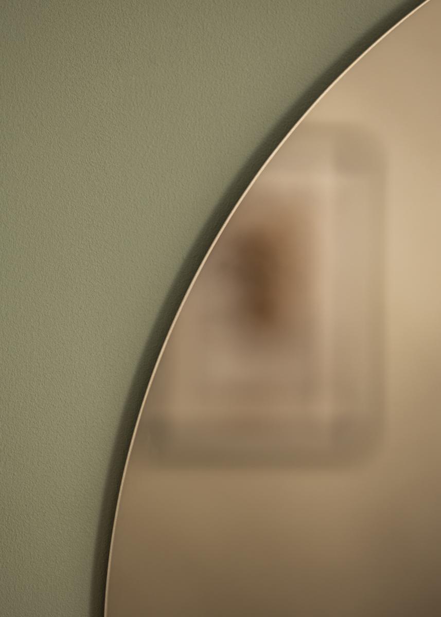 KAILA Runder Spiegel Dark Bronze 80 cm
