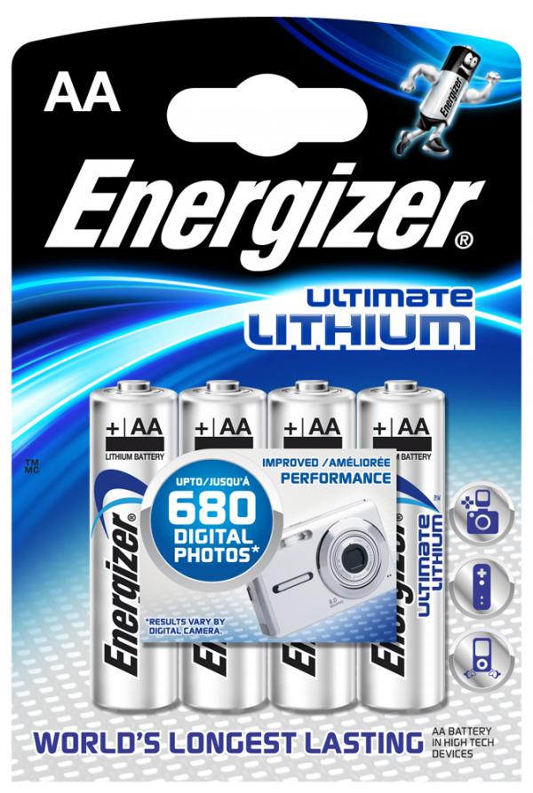 Energizer Ultimate Lithium AA 4er-Pack