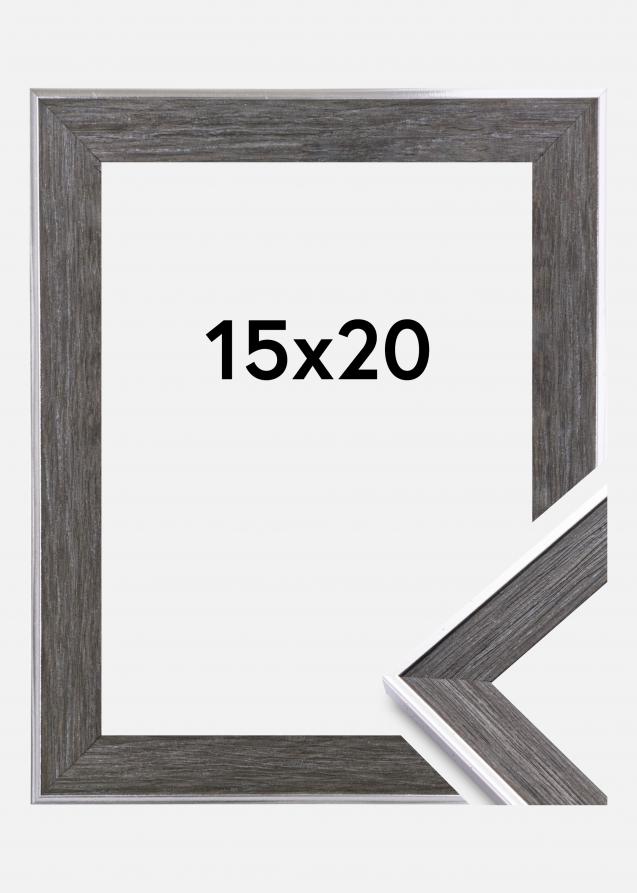 Rahmen Bohemian Grau 15x20 cm