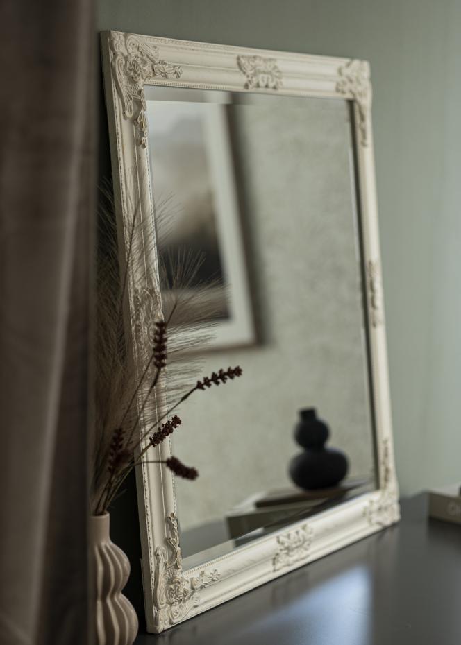 Spiegel Bologna Wei 80x80 cm