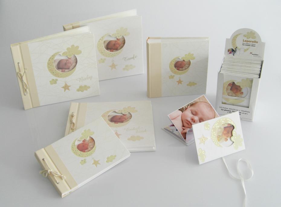 Baby Memo Bambini Babyalbum Creme - 200 Bilder 10x15 cm
